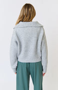 CW Azura Knit Pullover - Grey Marle