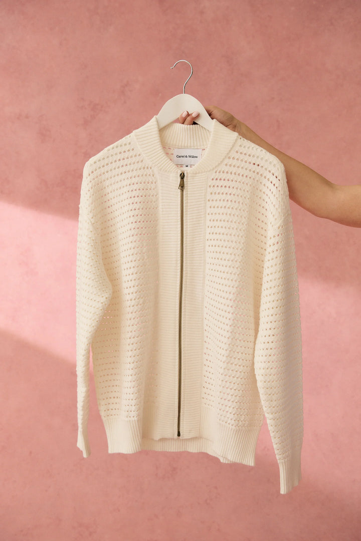 CW Palmer Jacket  Cream