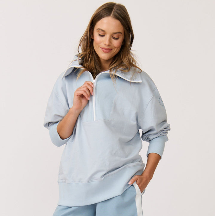 Nova Half Zip - Sky