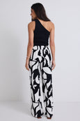 Step up your style game with our Metropolitan Black White Cutout Print Pants! Made with a soft printed linen cotton blend for easy comfort and style, available from www.thecollectivenz.com