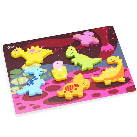 Classic World dinosaur puzzle available from www.thecollectivenz.com