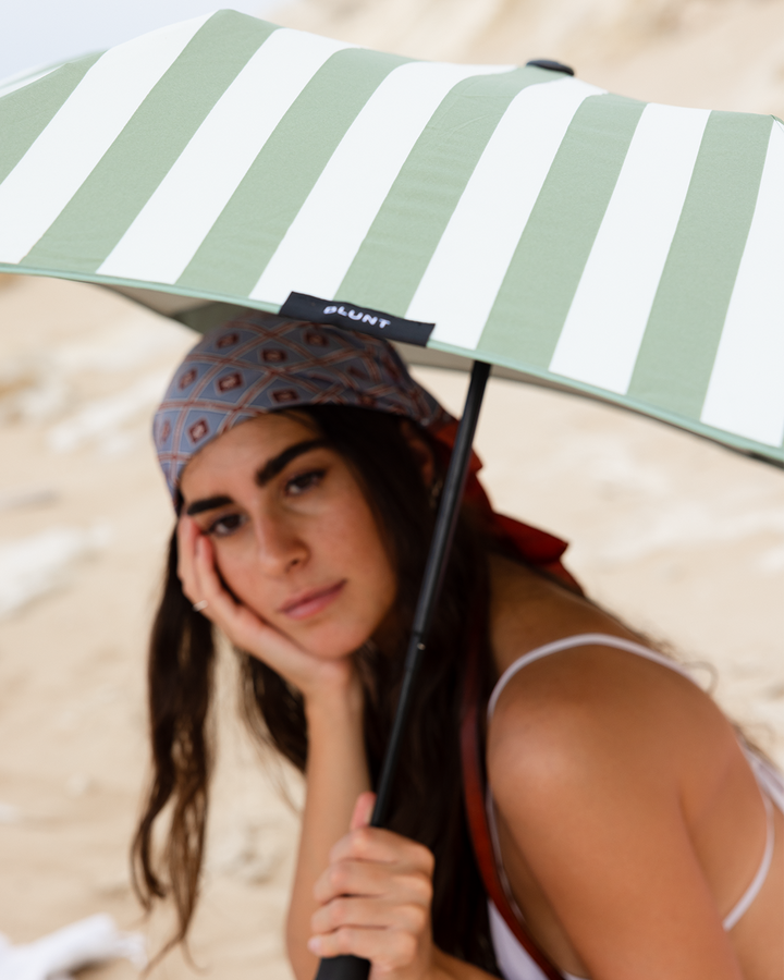When rain clouds threaten, and you have places to be, carry the Classic umbrella. Offering full coverage in a refined style, available from www.thecollectivenz.com