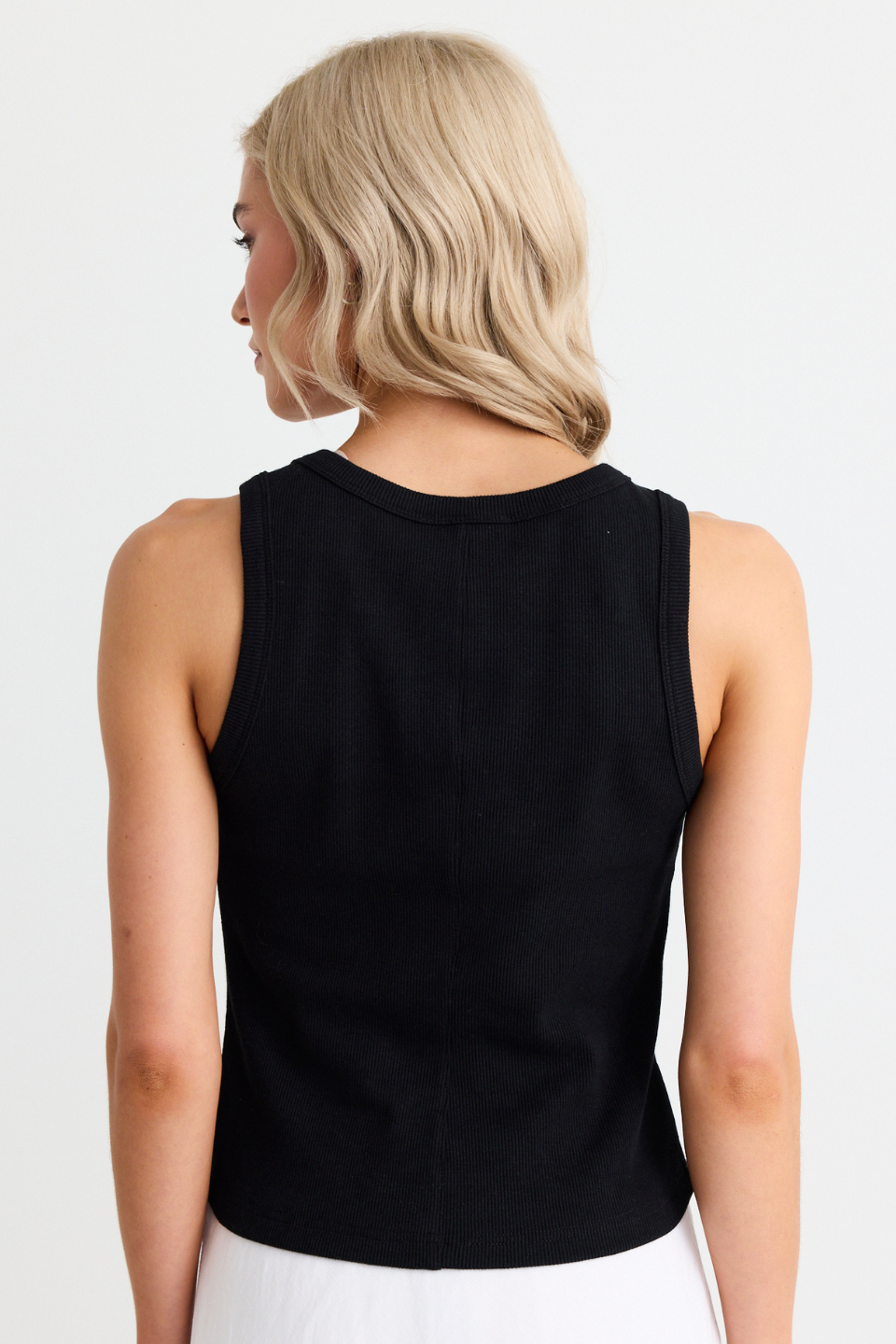 The Cobble Tank from RE:Union is a sleeveless stretchy rib knit tank that will fit snug and keep you cool all summer, available from www.thecollectivenz.com