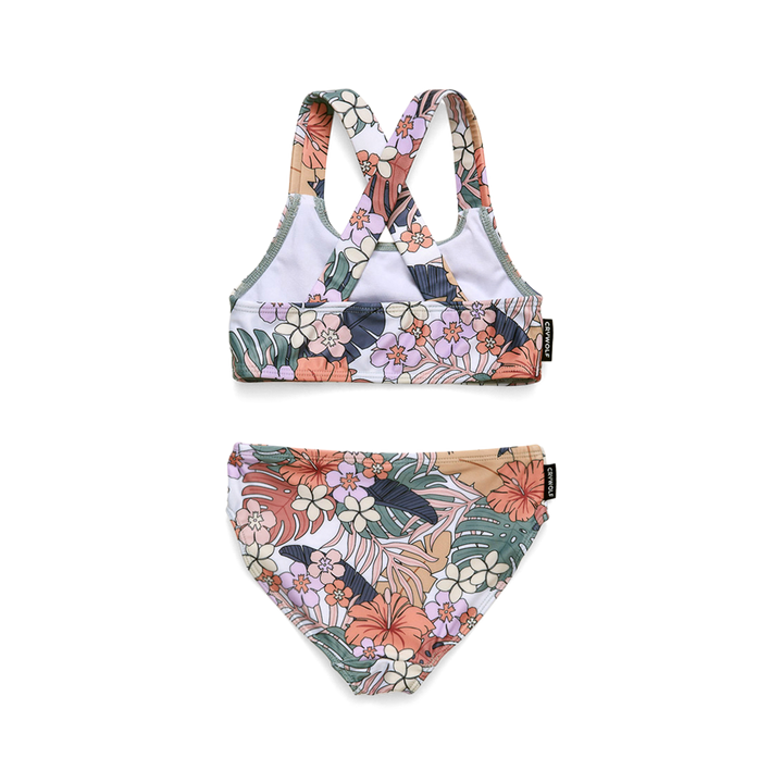 Crywolf tropical floral bikini available from www.thecollectivenz.com