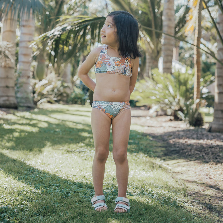 Crywolf tropical floral bikini available from www.thecollectivenz.com