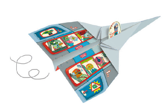Djeco origami planes available from www.thecollectivenz.com