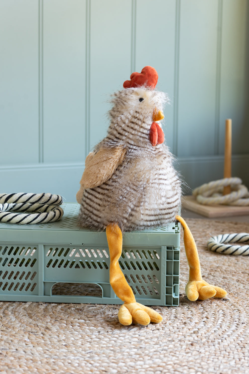 Nana Huchy rupert the rooster available from www.thecollectivenz.com