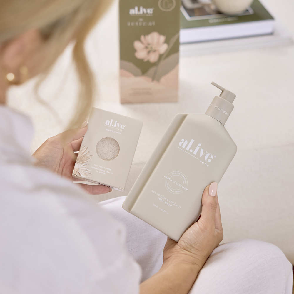 Transform your shower ritual into a serene escape with the Sea Cotton & Coconut Shower Gift Set. Infused with the calming scents of sea cotton and creamy coconut available from www.thecollectivenz.com
