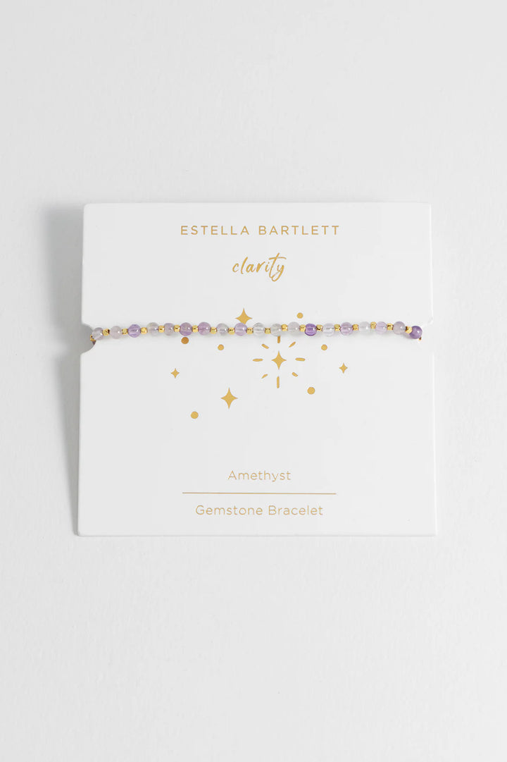 Gemstone Amelia Bracelet - Amethyst