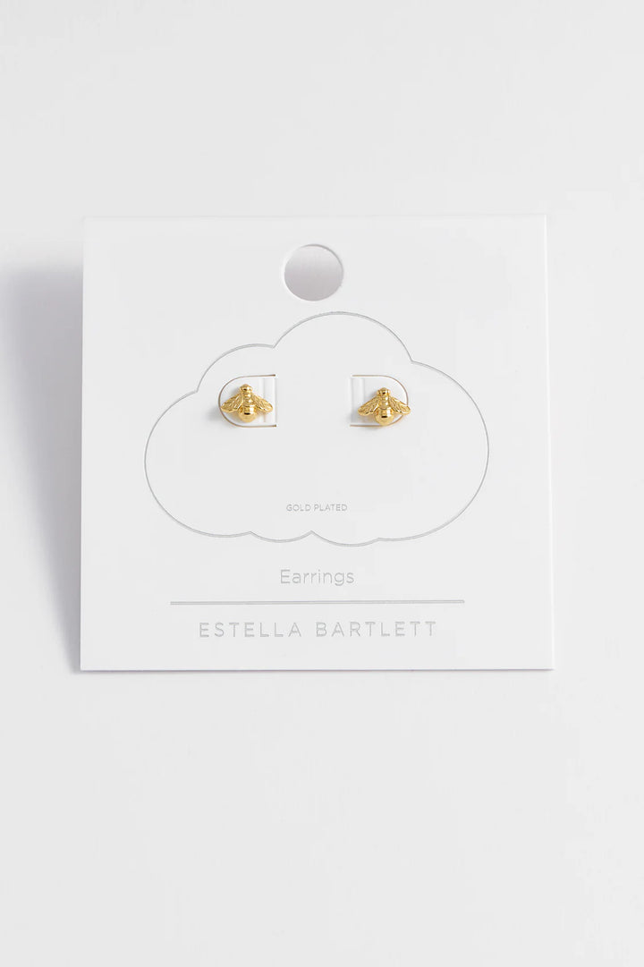 Bee Studs - Gold Plated