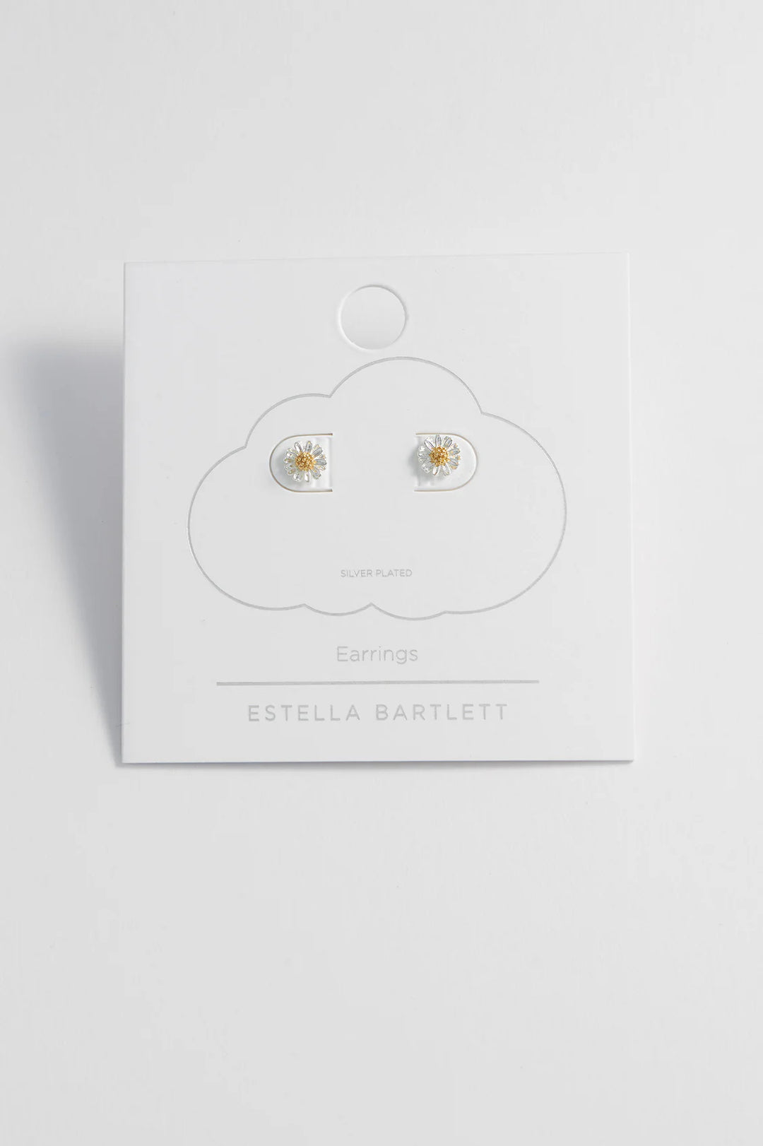 Mini Wildflower Earrings - Silver Plated