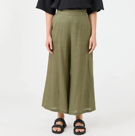 Studio Crop Pant - Khaki