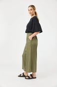 Studio Crop Pant - Khaki