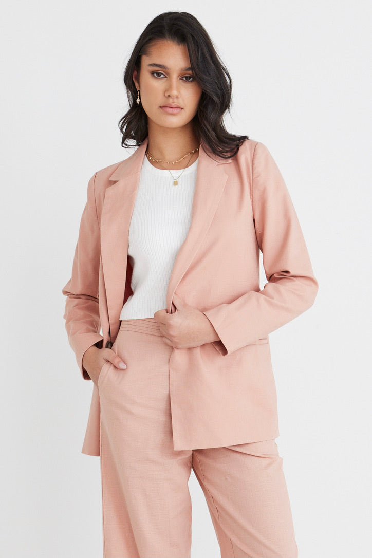 Re:Union constant linen blazer available from www.thecollectivenz.com