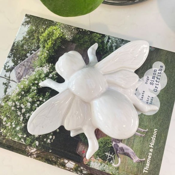 Ivory House ceramic bumble bee available from www.thecollectivenz.com