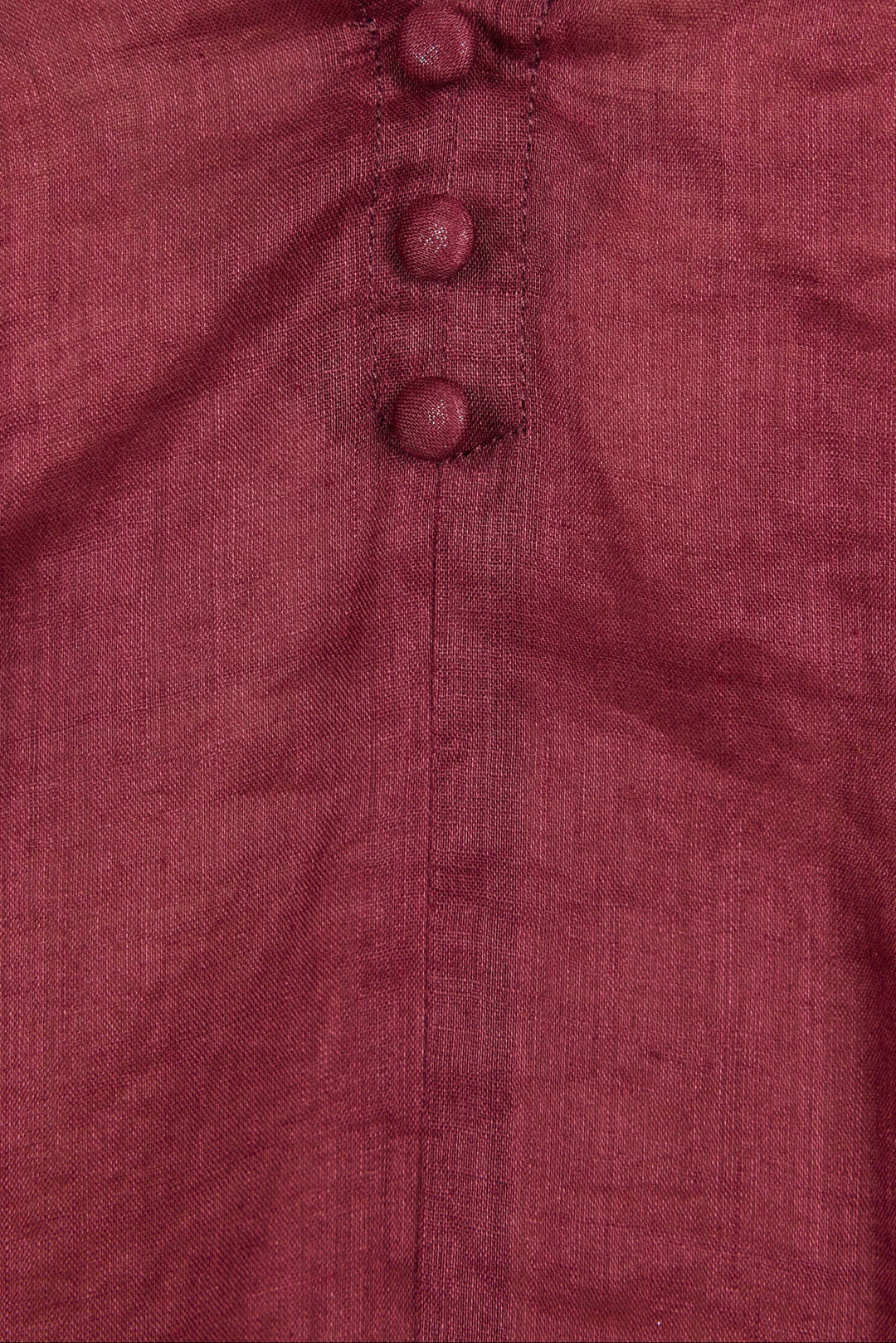 Expedition Burgundy Shirred Neck SS Top | Among The Brave