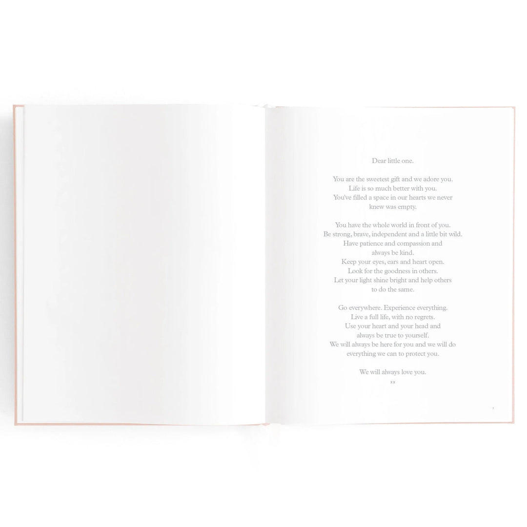 Fox & Fallow rose baby book available from www.thecollectivenz.com