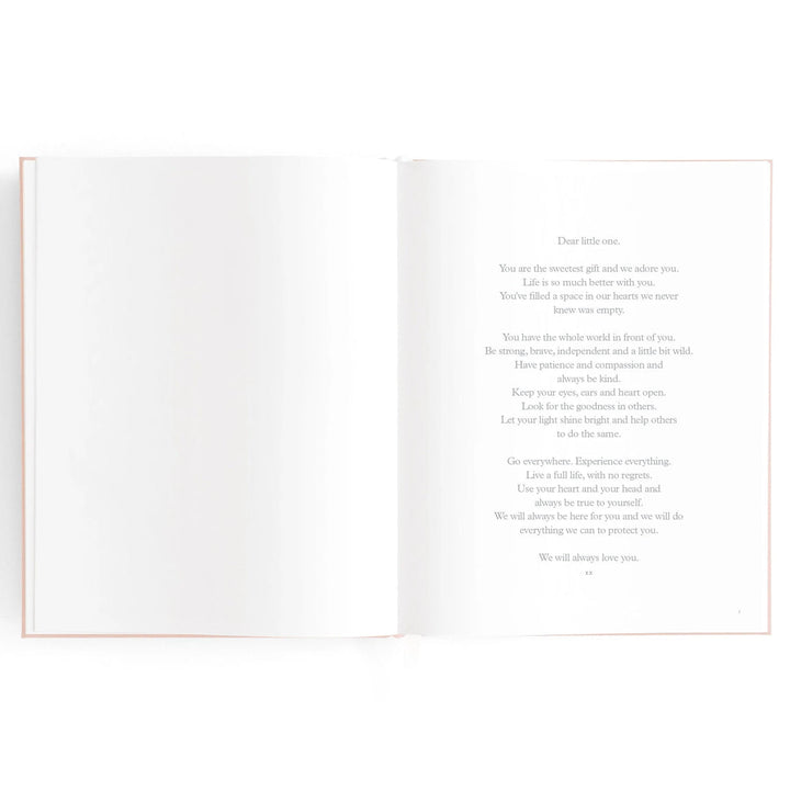 Fox & Fallow rose baby book available from www.thecollectivenz.com