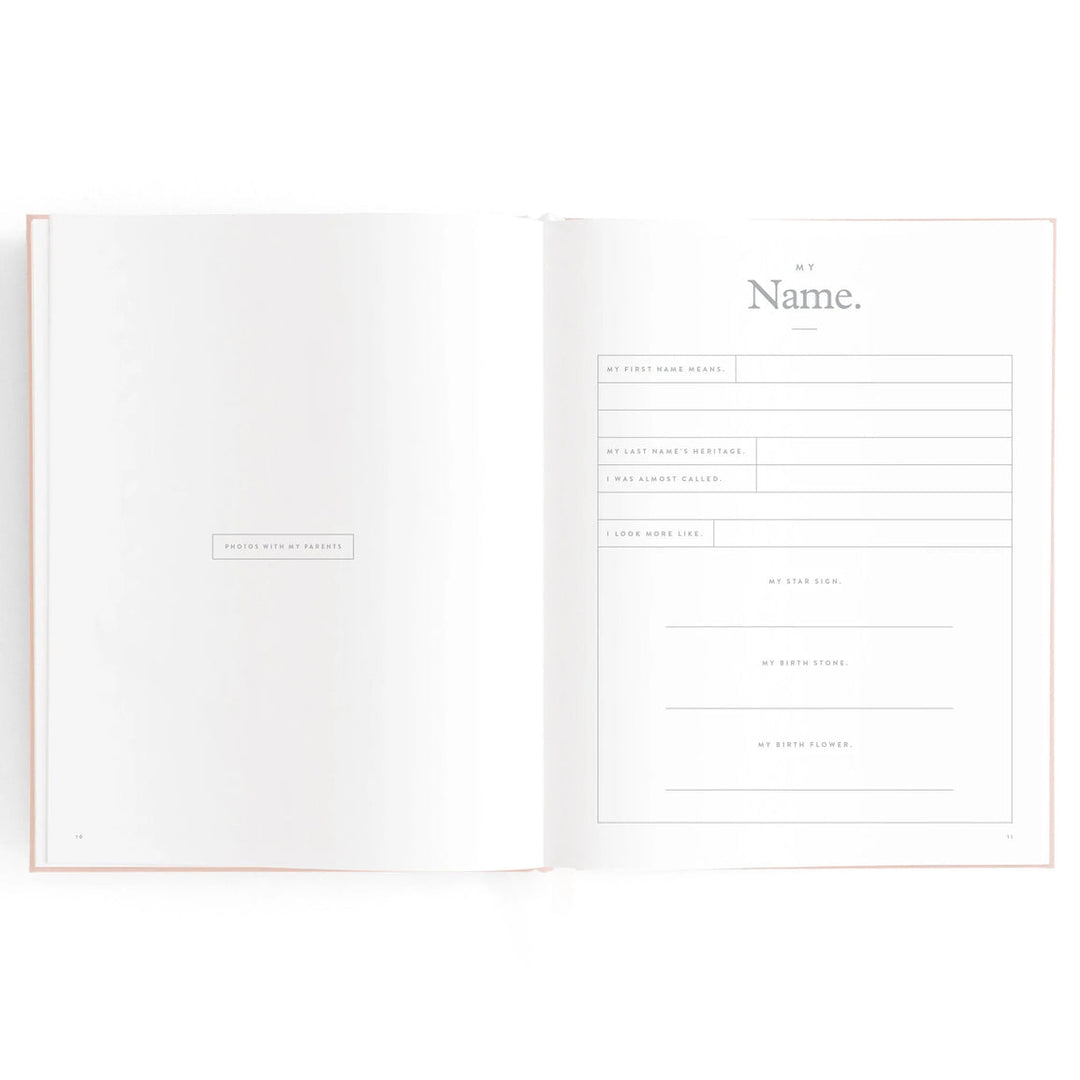 Fox & Fallow rose baby book available from www.thecollectivenz.com