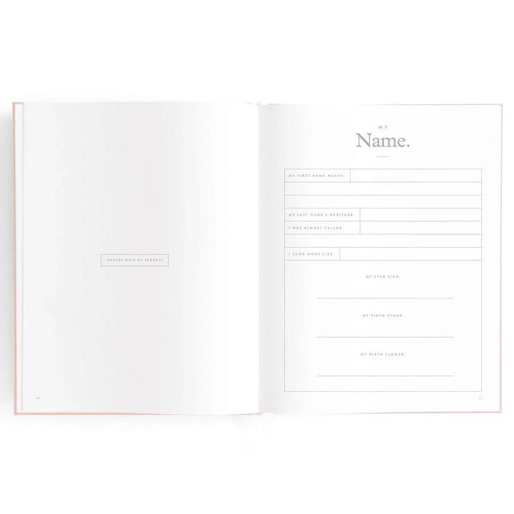 Fox & Fallow rose baby book available from www.thecollectivenz.com