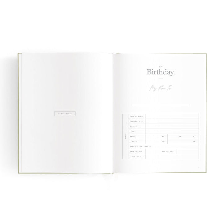 Fox & Fallow mini baby book available from www.thecollectivenz.com