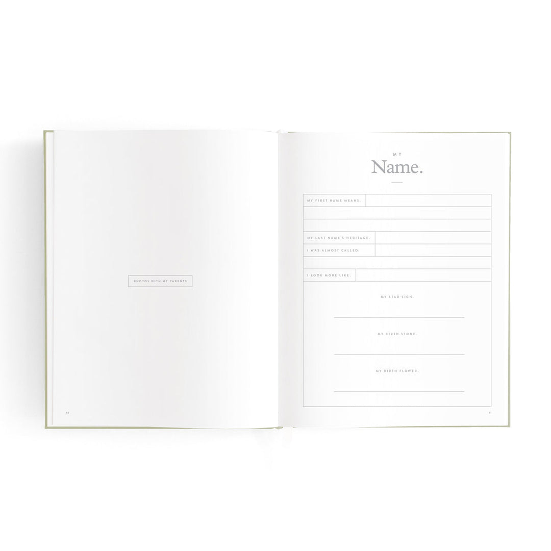Mini Baby Book - Lilac