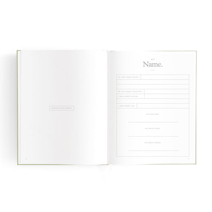 Fox & Fallow mini baby book available from www.thecollectivenz.com