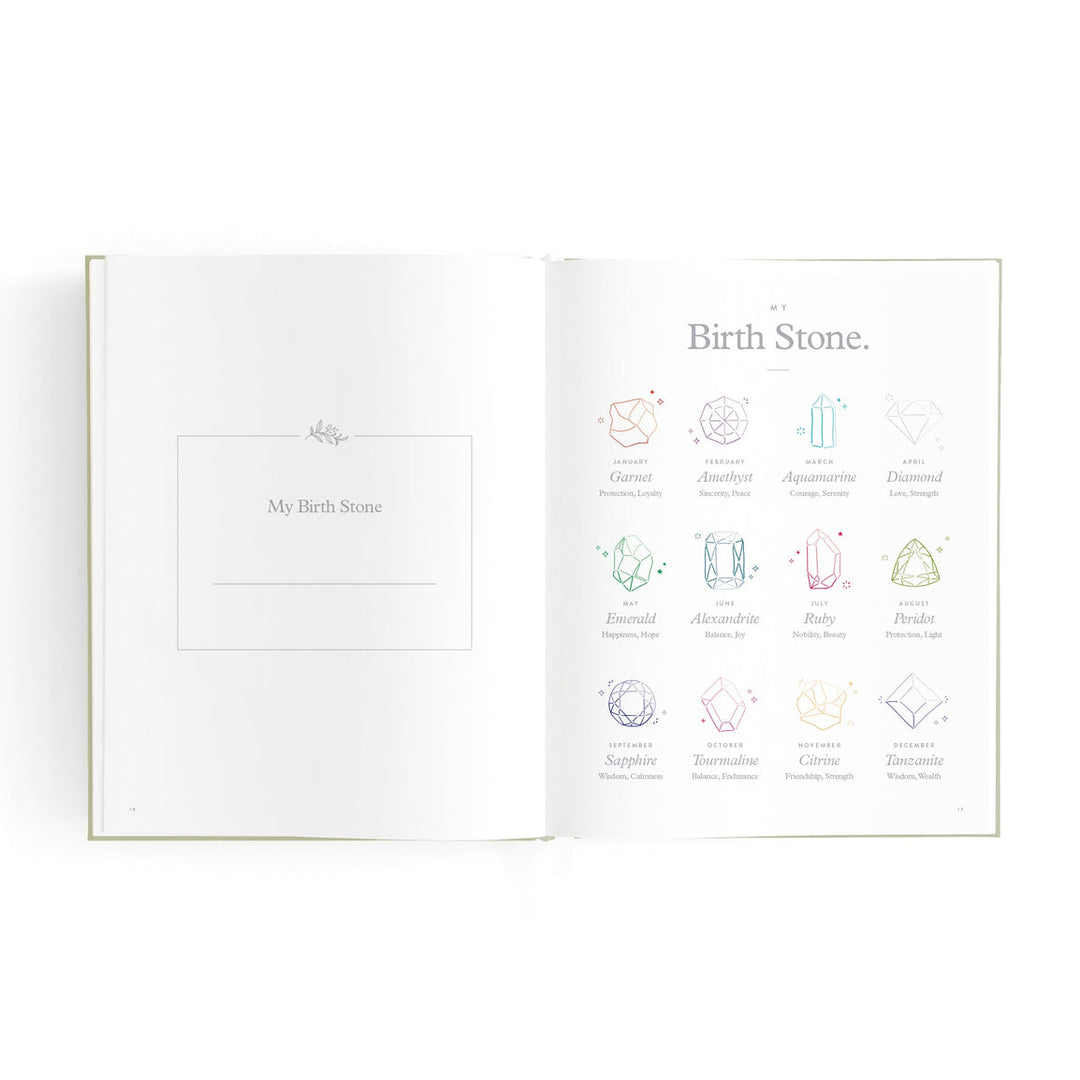 Mini Baby Book - Lilac