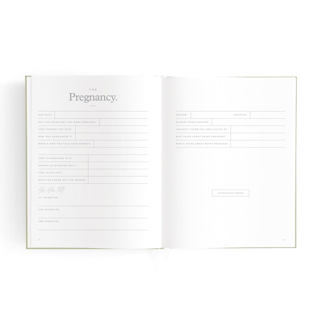 Mini Baby Book - Lilac