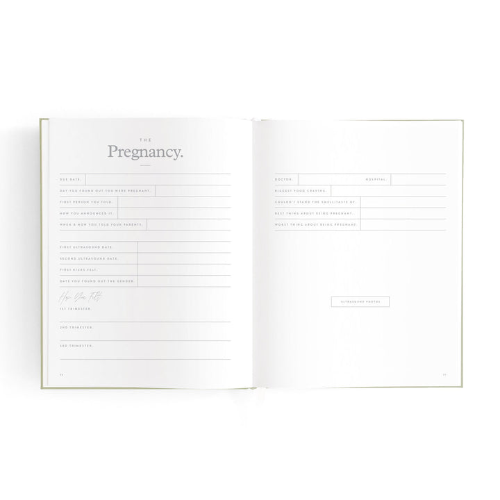 Mini Baby Book - Lilac