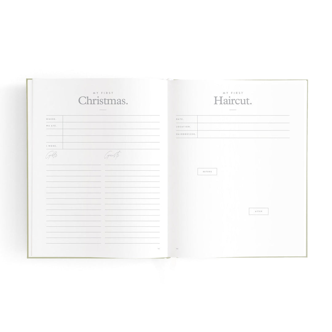 Fox & Fallow mini baby book available from www.thecollectivenz.com