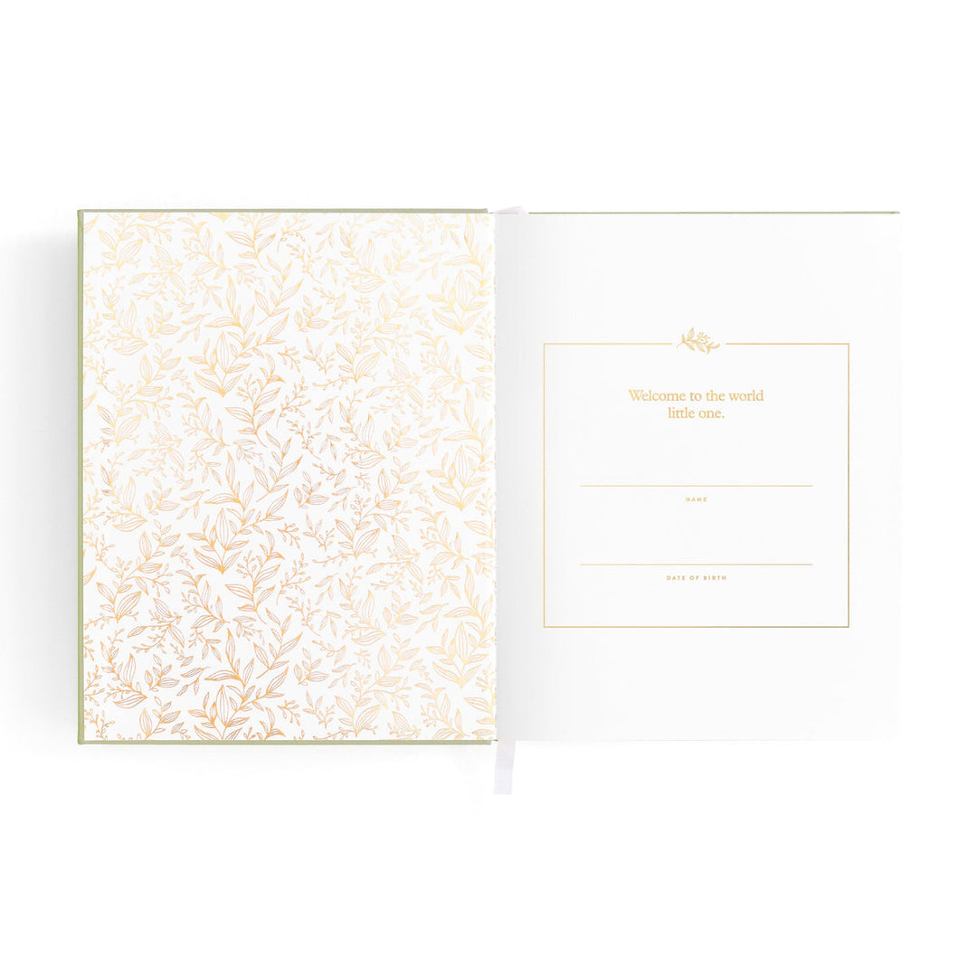 Mini Baby Book - Oatmeal