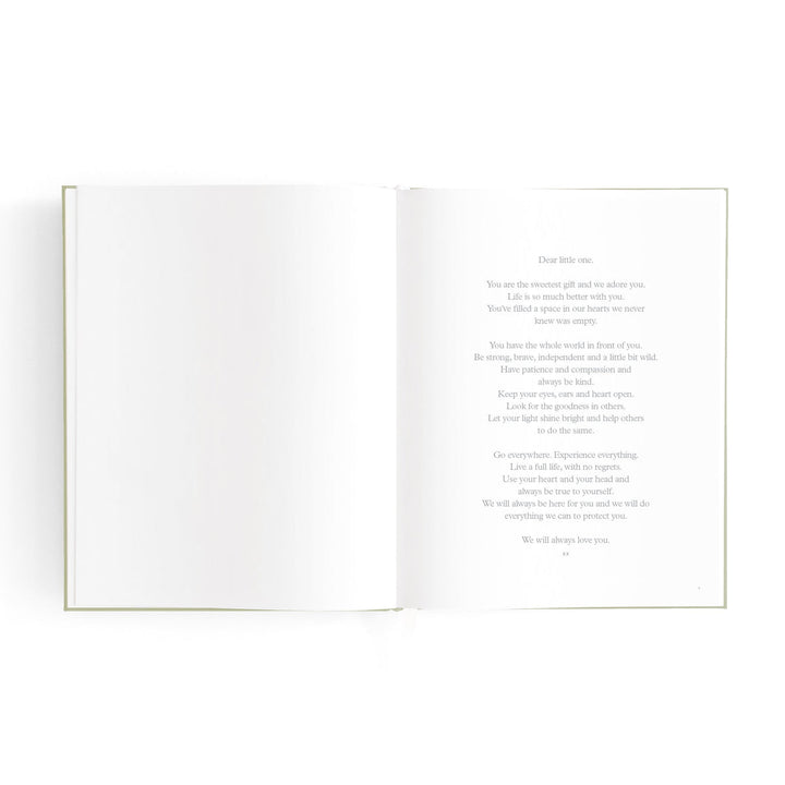 Mini Baby Book - Oatmeal