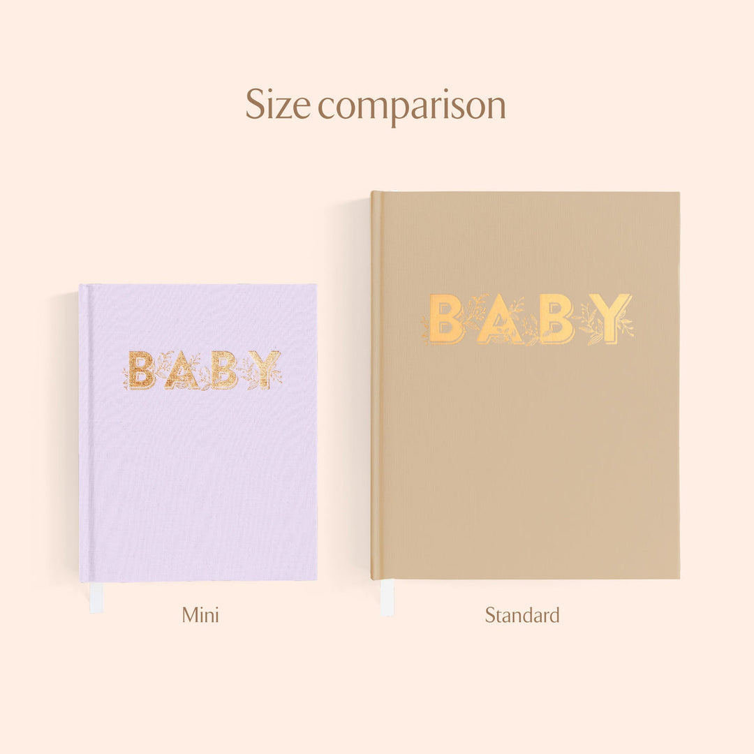 Mini Baby Book - Lilac