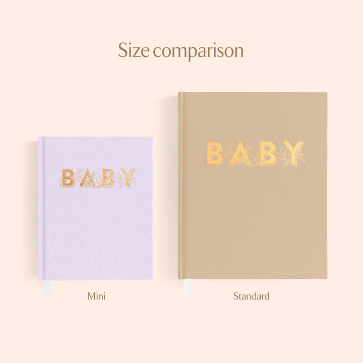 Mini Baby Book - Lilac