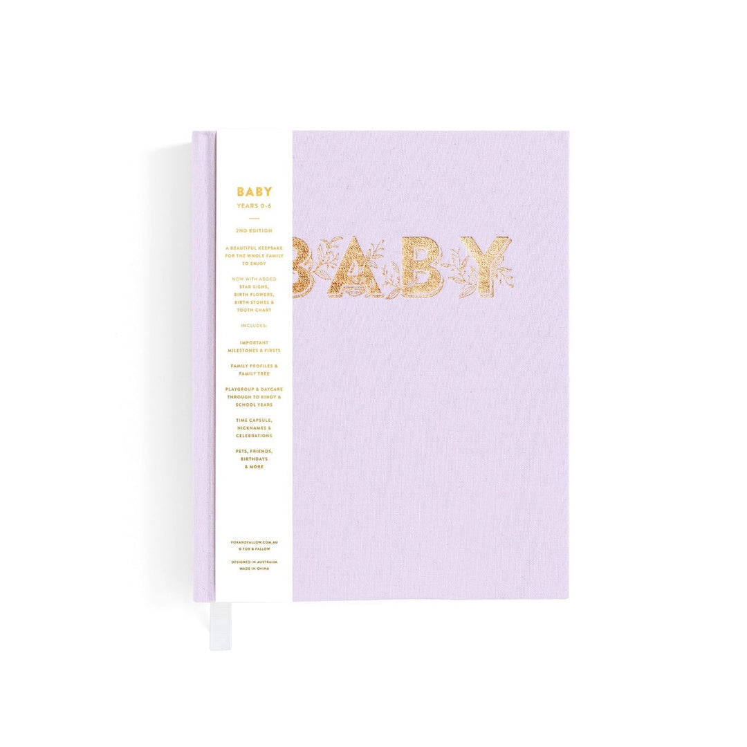 Fox & Fallow mini baby book available from www.thecollectivenz.com