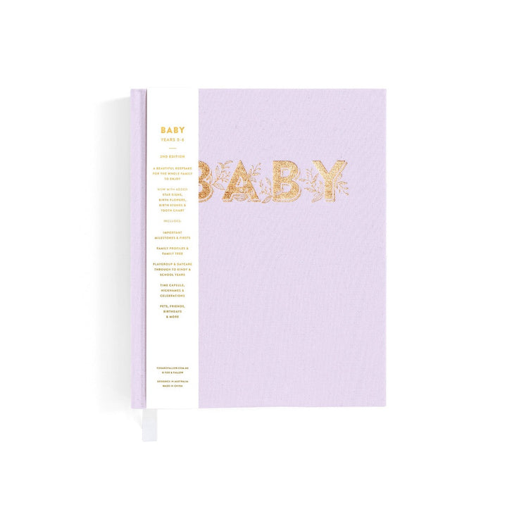 Fox & Fallow mini baby book available from www.thecollectivenz.com