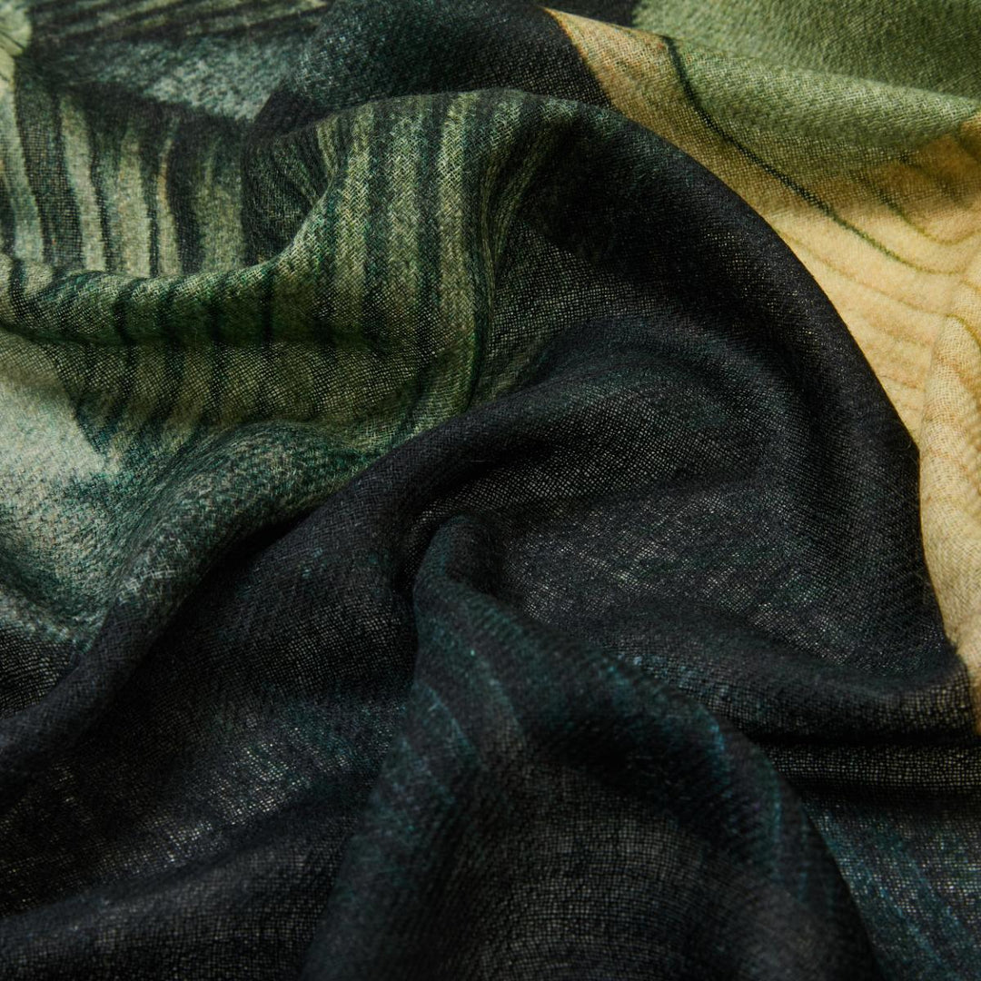 Wrap yourself in warmth with this ethically made in India Merino wool scarf. Available from www.thecollectivenz.com