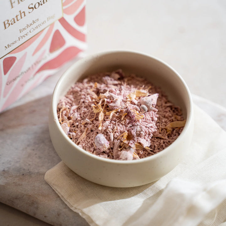 Floral Bath Soak - Grapefruit