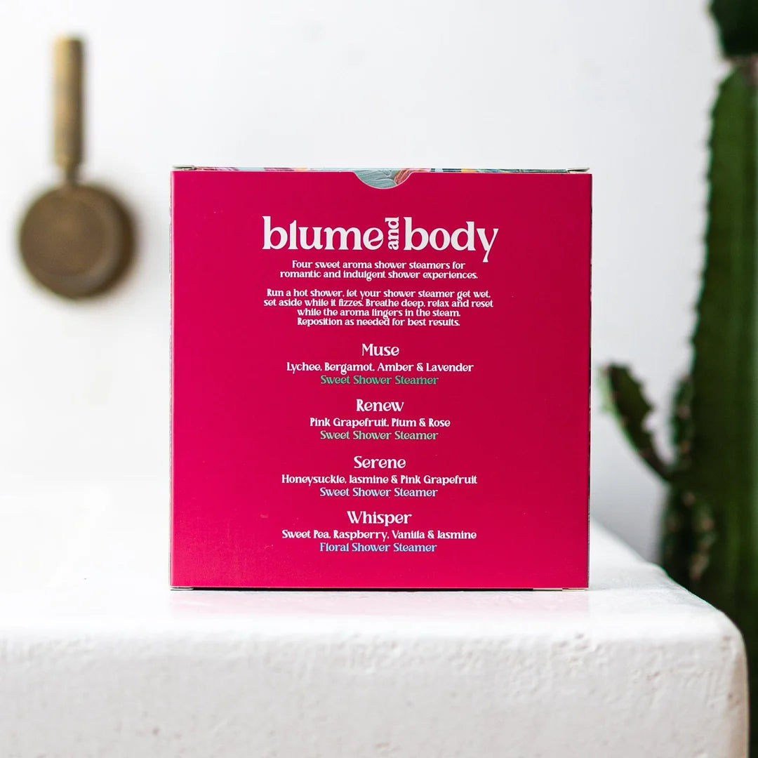 Sweet Shower Steamer Four Pack | Blume & Body