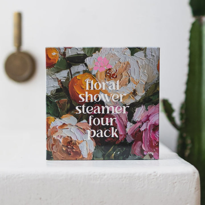 Floral Shower Steamer Four Pack | Blume & Body