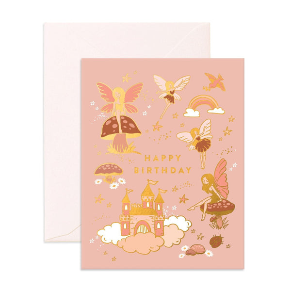 Happy Birthday - Fairies / Card