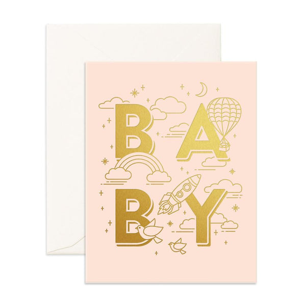 Baby Universe / Pink - Card