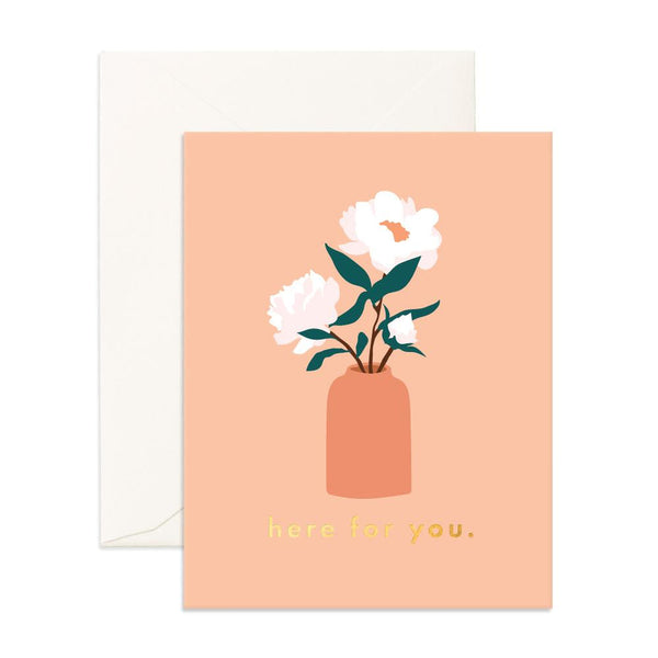 Here for you - Card