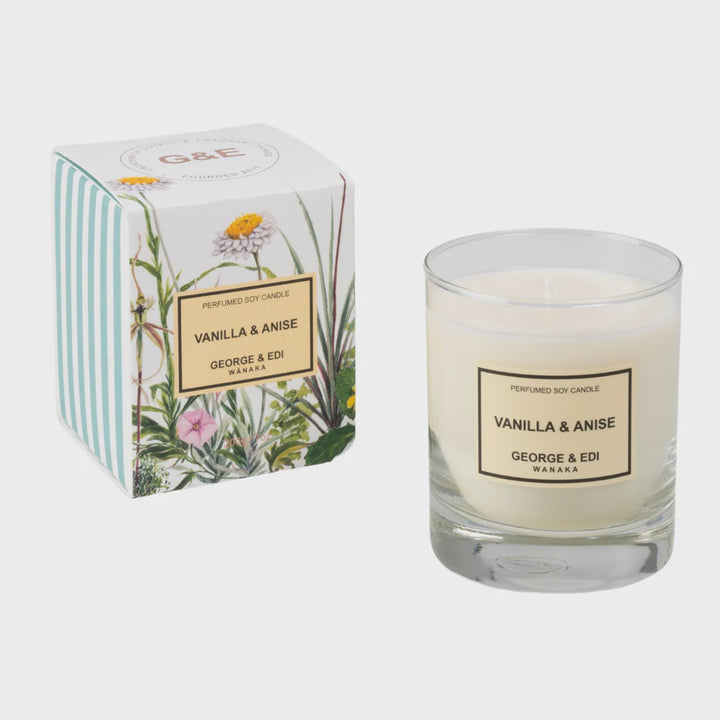 George & Edi Vanilla Soy Candle