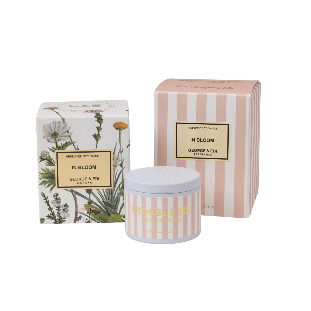 George & Edi  In Bloom Soy Candle