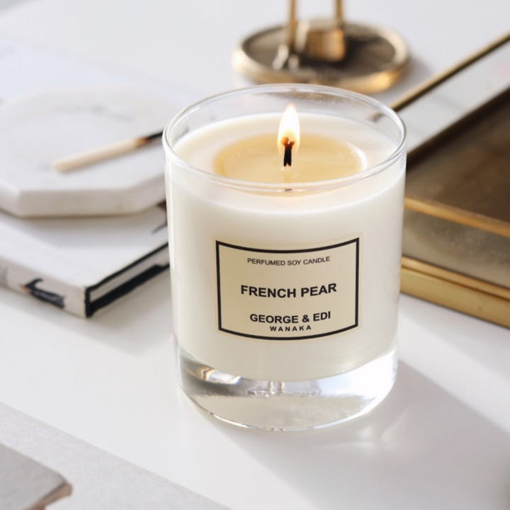 George & Edi  French Pear Soy Candle