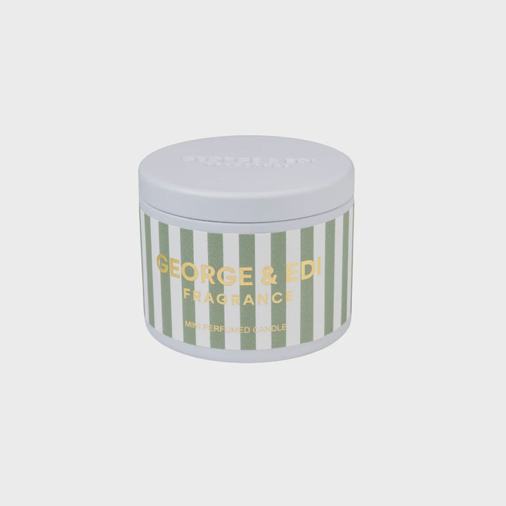 George & Edi Mini Candle in a Tin - Fig