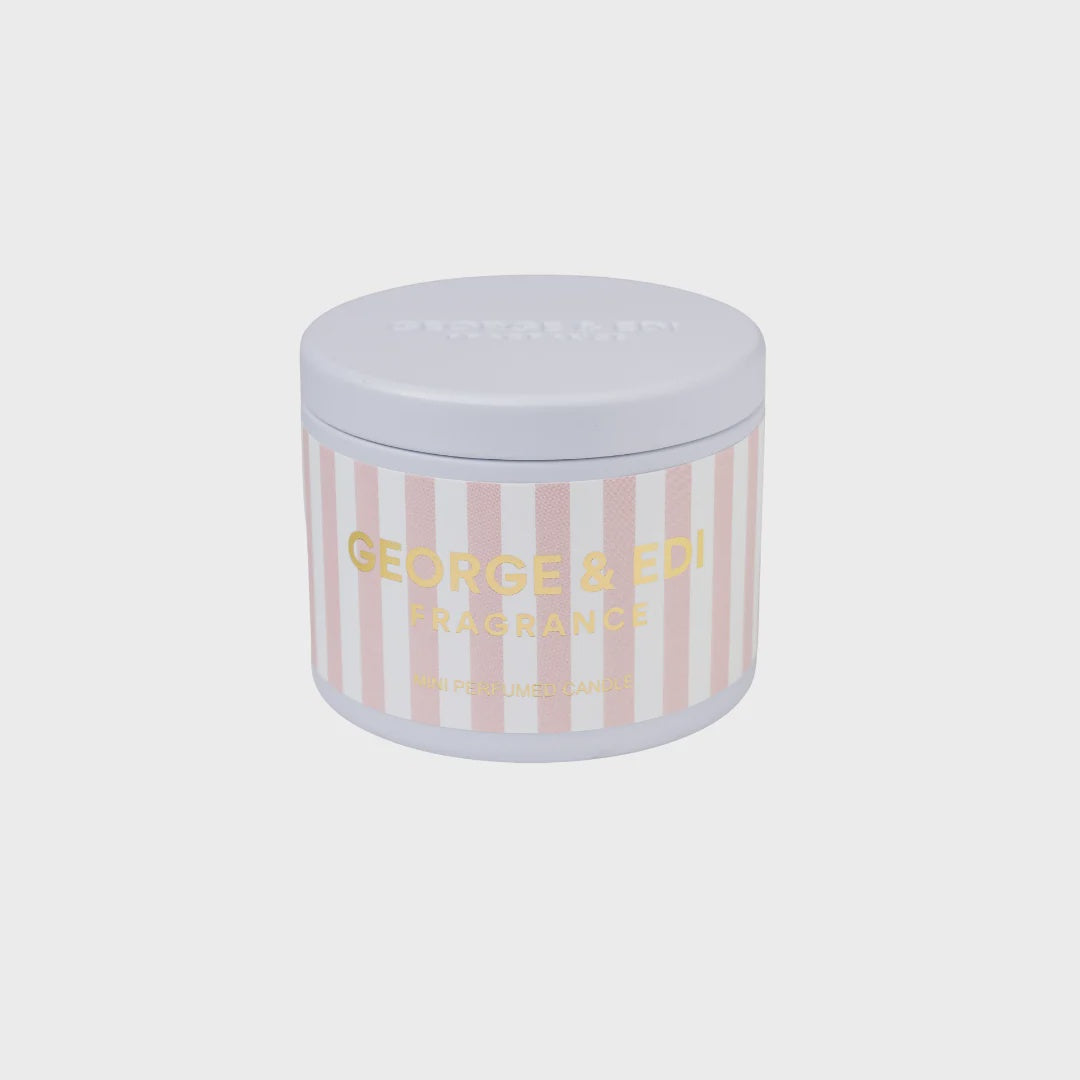 George & Edi Mini Candle in a Tin - In Bloom