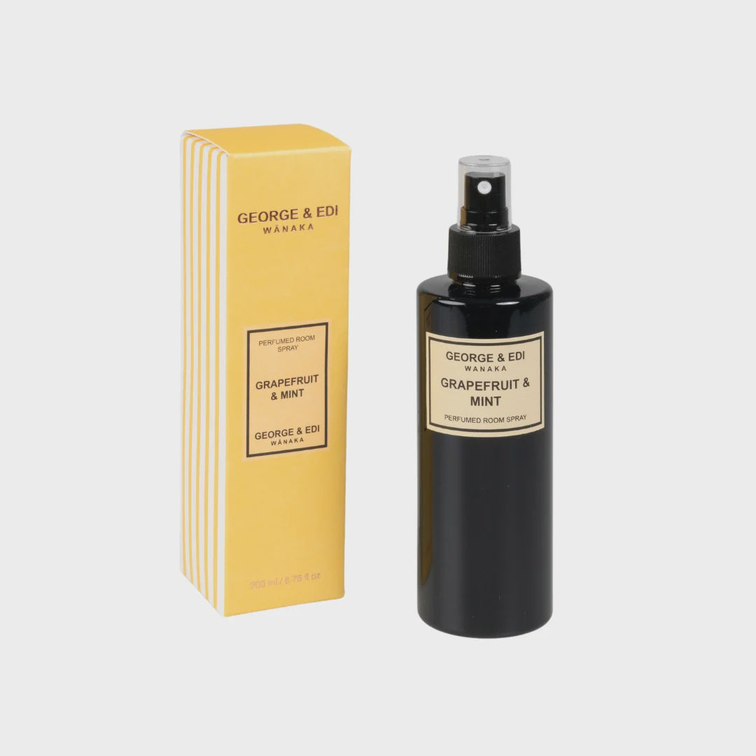 George & Edi Perfumed Room Spray - Grapefruit + Mint (200ml)